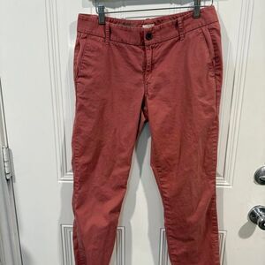 J.Crew Women's Rust Khaki Pants